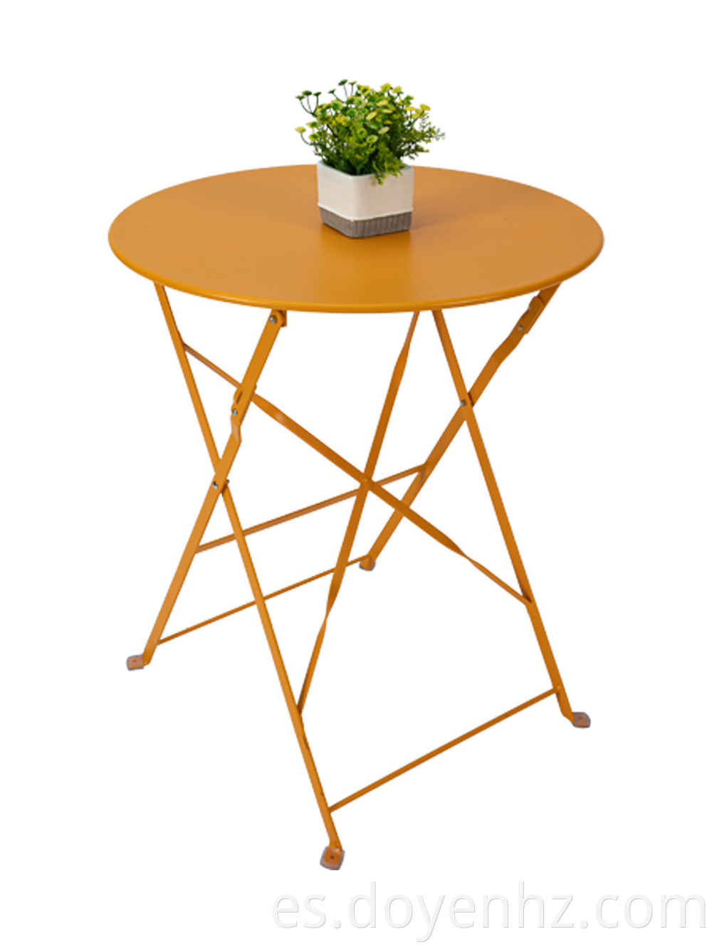 Metal Folding Round Table for Indoor